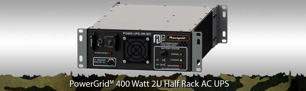 Half Rack UPS | Half Rack Uninterruptible Power Supply, Military Half Rack UPS, Ruggedized Half Rack UPS, Tactical Half Rack UPS